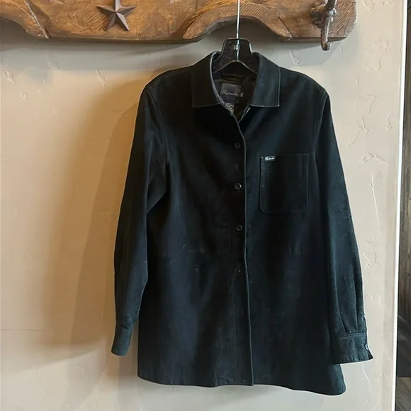 Faconnable Jackets Coats Faconnable Womens Goatskin Leather